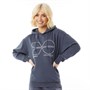 Crosshatch Womens Harrcourts Hoodie Navy