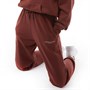 Crosshatch Pantalons de Jogging Harrcourts Femme Bordeaux Délavé