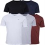 Crosshatch Mens Fellawear Five Pack T-Shirts Assorted