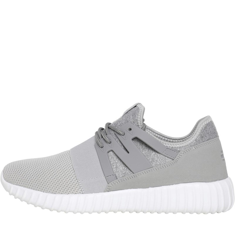 Crosshatch Mens Rigamorph Trainers Grey