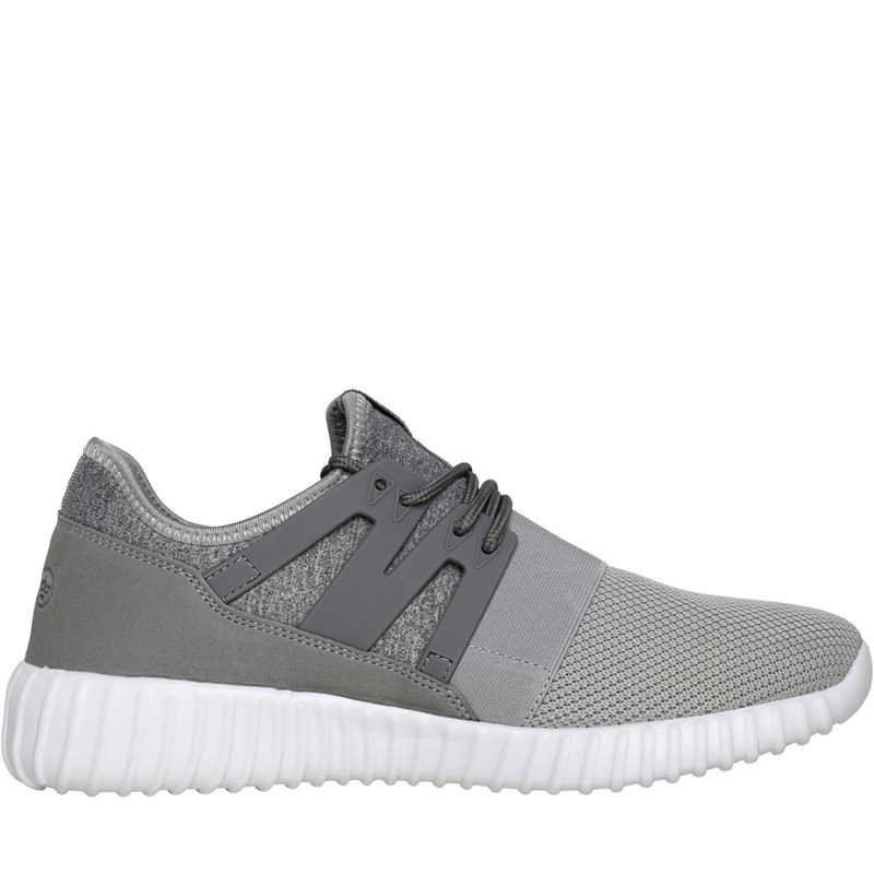 Crosshatch Mens Rigamorph Trainers Grey