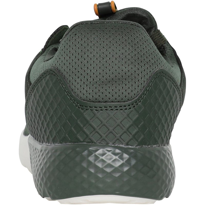 Crosshatch Mens Alesund Trainers Khaki