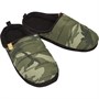 Crosshatch Heren Padfoot Gevoerde Slippers Camo Olijf