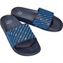 Crosshatch Mens Theros Slides Navy Fade