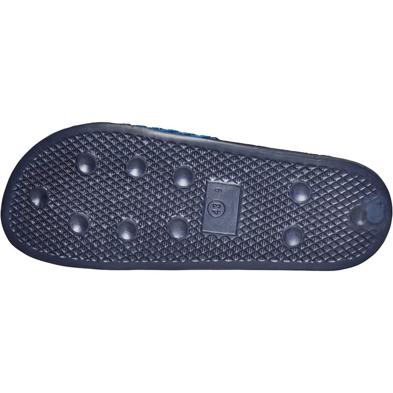 Crosshatch Mens Theros Slides Navy Fade