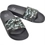 Crosshatch Mens Pridmore Slides Black Camo