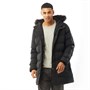 Crosshatch Herrer Daydream Parka Sort