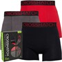 Crosshatch Boxers Knightling Homme Rouge