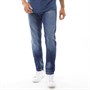 Crosshatch Heren Emaciated Skinny jeans Blauw
