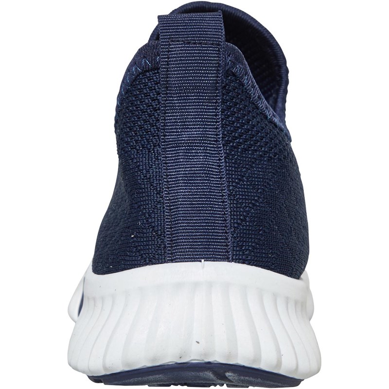 Crosshatch Junior Boys Rideout Trainers Navy
