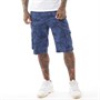 Crosshatch Shorts Cargo Hanwhere Combat Homme Bleu Marine