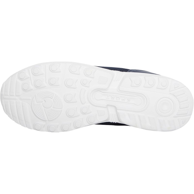 Buy Crosshatch Mens Bekele Trainers Navy/White