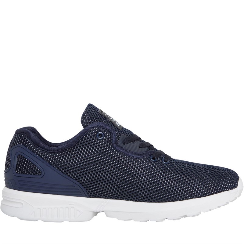 Buy Crosshatch Mens Bekele Trainers Navy/White