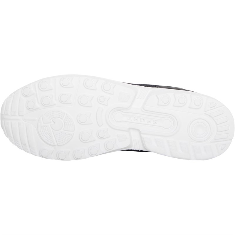 Crosshatch Mens Bekele Trainers Black/White