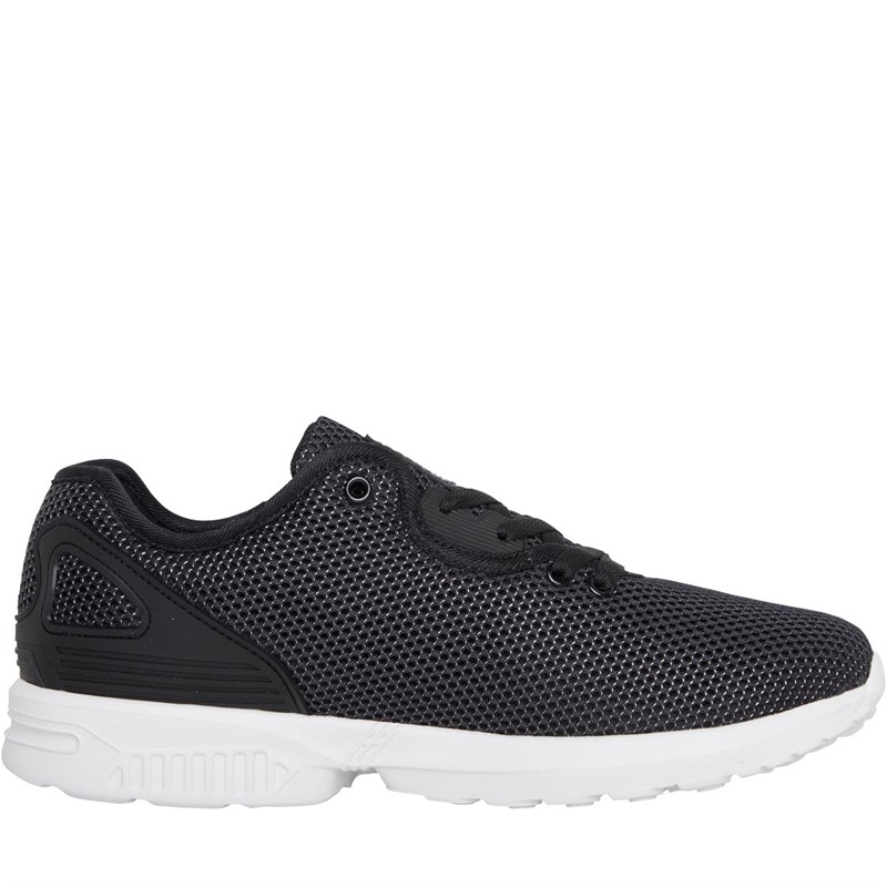 Buy Crosshatch Mens Bekele Trainers Black/White