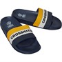 Crosshatch Junior Boys Pillmoore Slides Navy/Yellow