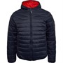 Crosshatch Vestes Puffa Development Homme Bleu Marine