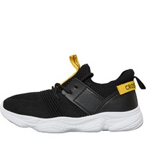 Crosshatch Junior Boys Quayzar Trainers Black