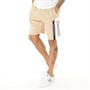 Crosshatch Mens Silomane Shorts Stone