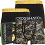 Crosshatch Mens Stracts Three Pack Boxers Yellow