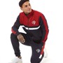 Crosshatch Mens Kamari Tracksuit Navy/Red