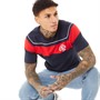 Crosshatch Mens Craftore T-Shirt Navy