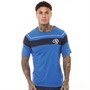 Crosshatch Mens Craftore T-Shirt Blue