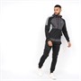 Crosshatch Survêtements Helston Tricot Panel Homme Gris