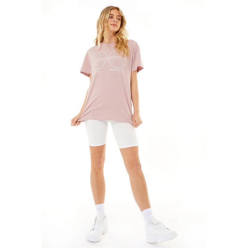 Regular Fit Long Sleeve Shirt - Pink & Purple Crosshatch