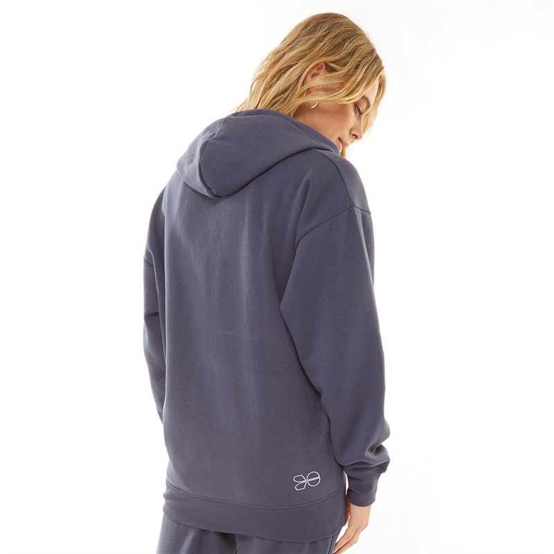 Crosshatch Womens Harrcourts Hoodie Ombre Blue