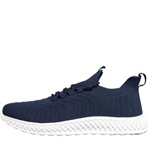 Crosshatch Heren Lewth Sneakers Marineblauw
