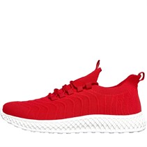 Crosshatch Herre Lewth Sneakers Rød