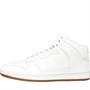 Crosshatch Mens Alwick Hi-Top Trainers White/Gum