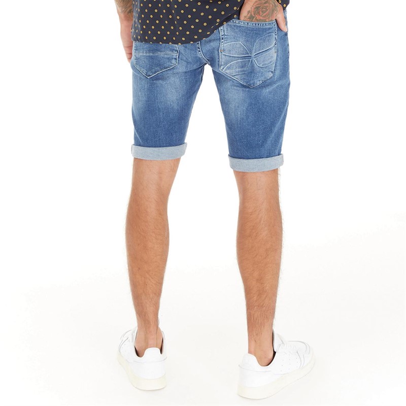 crosshatch jean shorts