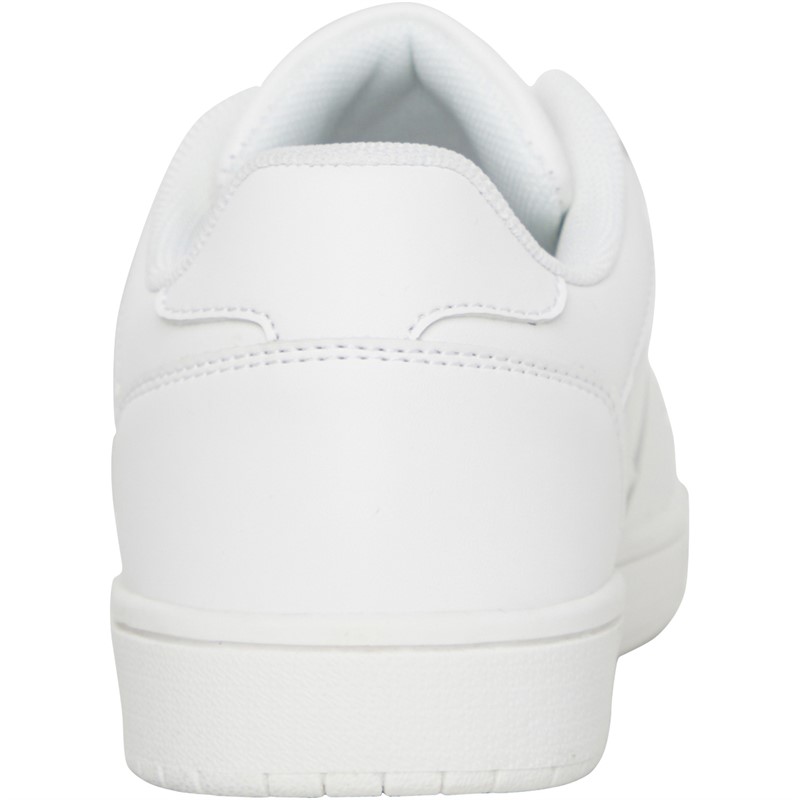 Crosshatch Junior Boys Witham Trainers White Mono
