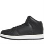 Crosshatch Junior Boys Alwick Hi-Top Trainers Black/White