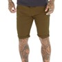 Crosshatch Mens Sinwood Chino Shorts Cinnamon