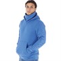 Crosshatch Mens Snood Neck Hoodie Federal Blue