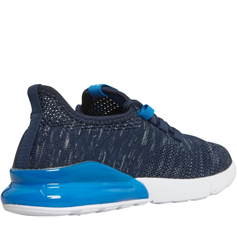 Crosshatch Junior Boys Smitlay Trainers Navy/Blue