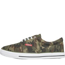 Crosshatch Heren Skywalk Sneakers Camo