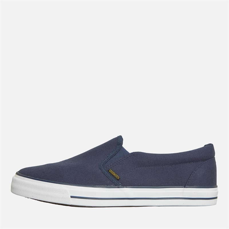 Crosshatch Mens Ramp Trainers Navy