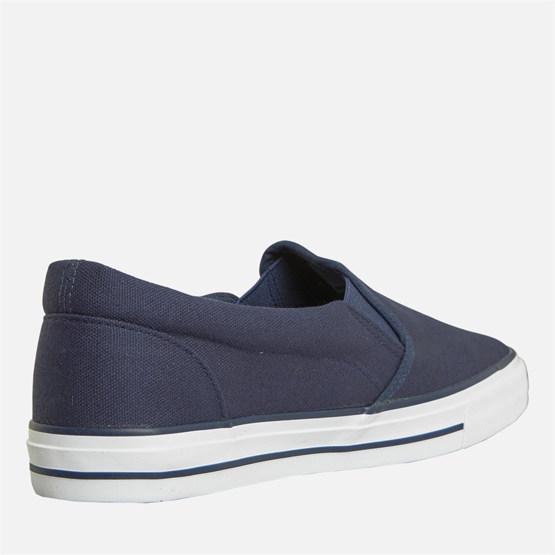 Crosshatch Mens Ramp Trainers Navy