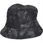 Crosshatch Mens Tie Dye Bucket Hat Grey