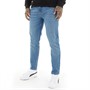 Crosshatch Mens Arles Slim Fit Jeans Light Wash
