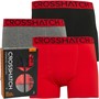Crosshatch Heren Knightling Boxershorts Meerkleurig