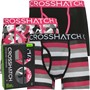 Crosshatch Heren Crystaline Boxershorts Meerkleurig