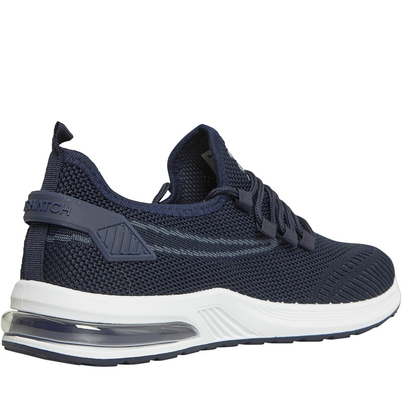 Crosshatch Junior Boys Ballagyr Trainers Navy/White