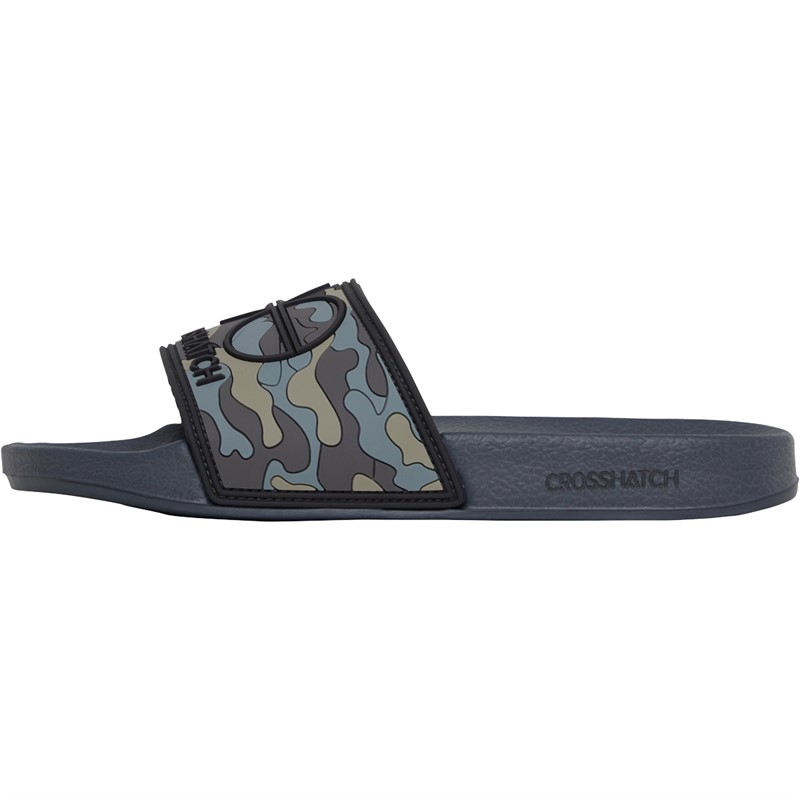 Crosshatch Junior Boys Remorid Sliders Black Camo