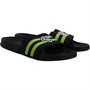 Crosshatch Mens Hamlax Sliders Anthracite/Green