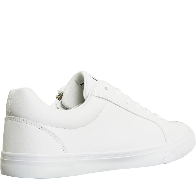 Crosshatch Mens Klinar Trainers White